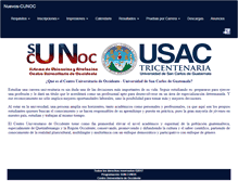 Tablet Screenshot of nuevos.cunoc.edu.gt